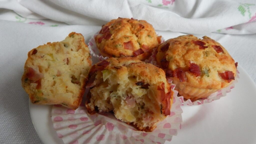 Recept na nádivku v podobě muffinů.