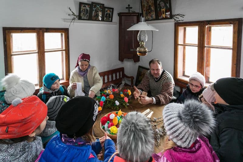 Rožnovský skanzen.