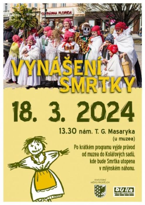 Program akce vynášení Smrtky.