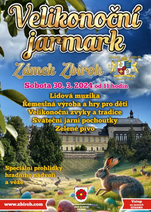 Program zbirožského jarmarku.